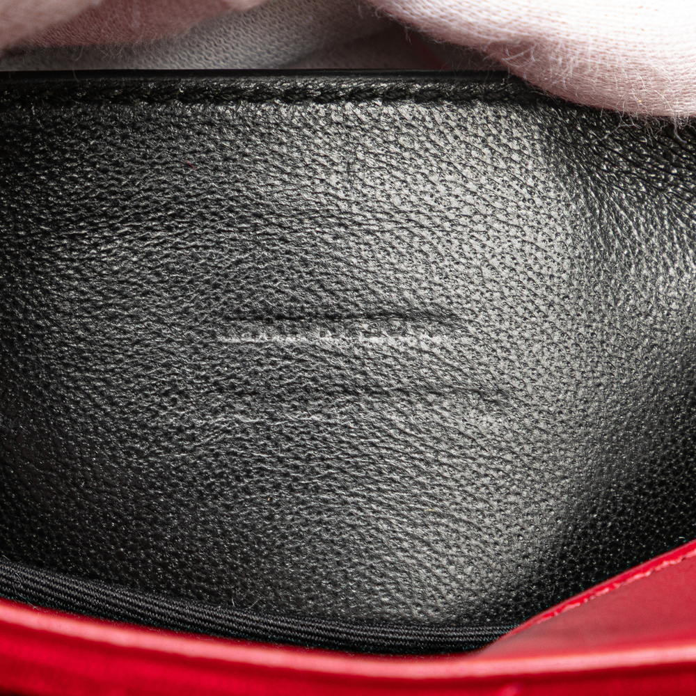 Pre-Loved Saint Laurent Small Velvet Monogram Matelasse LouLou Shoulder Bag - Picture 8 of 12